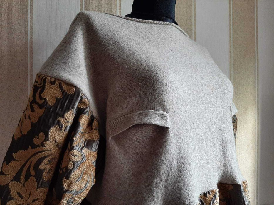 Платье теплое, осеннее, зимнее в стиле Бохо.