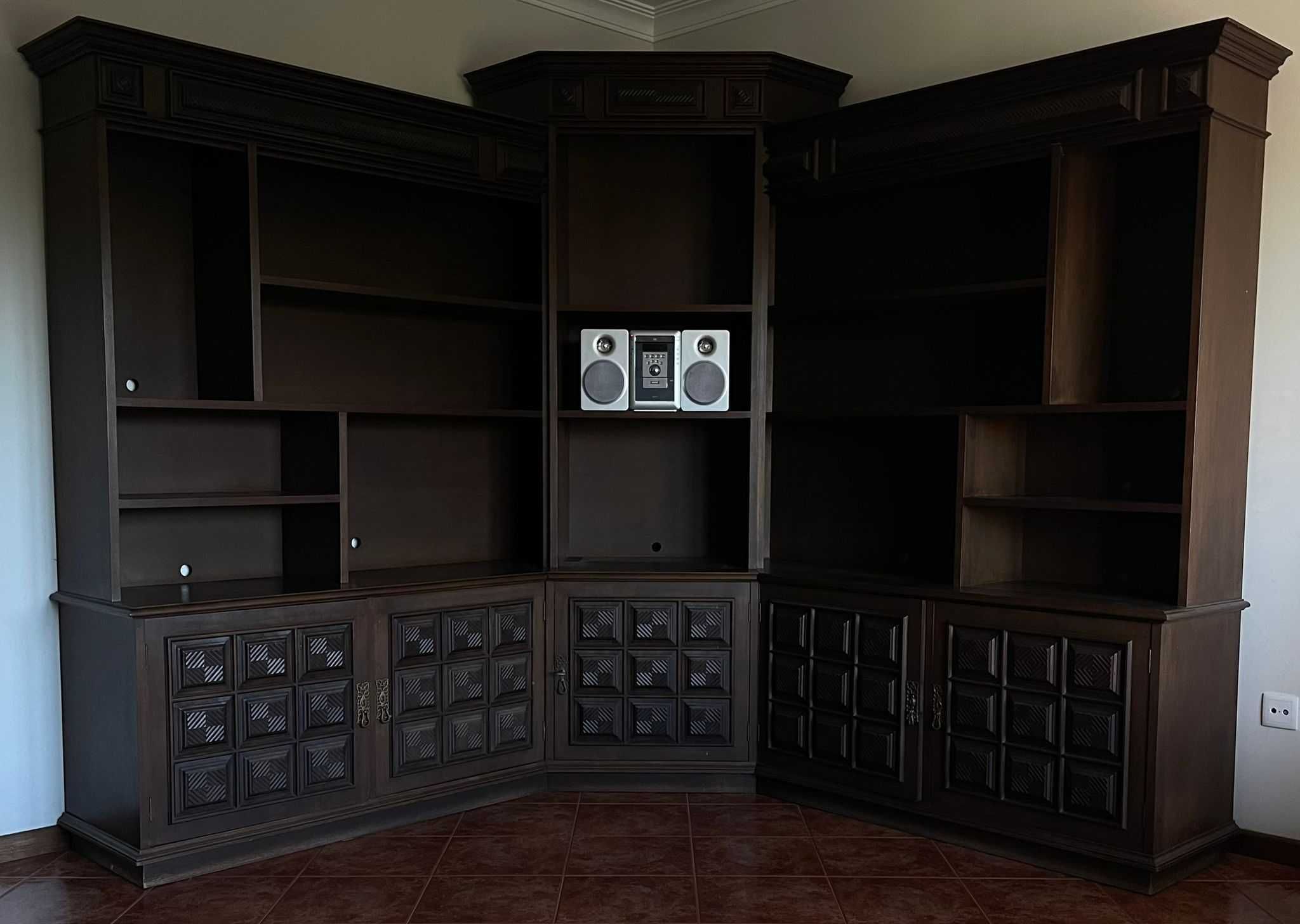 Móvel de Escritório/Sala de canto com bar