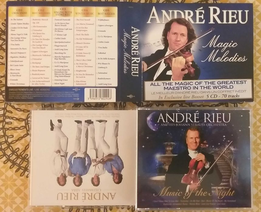 Andre Rieu Magic Box 5 CD + Box 2 cd celebrates ABBA