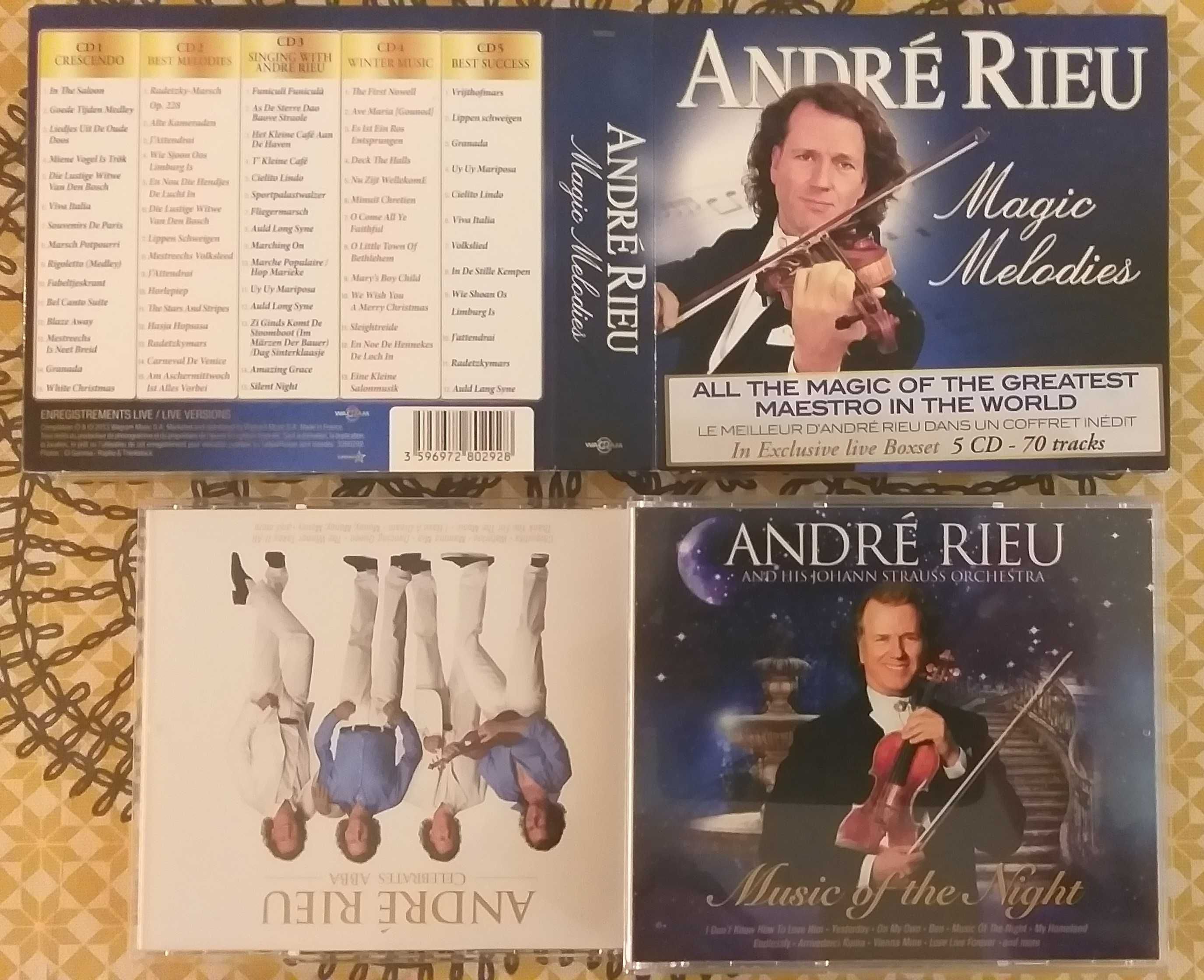 Andre Rieu Magic Box 5 CD + Box 2 cd celebrates ABBA