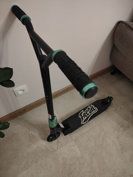 Jak Nowa Hulajnoga HS115 Green do trików Nils Extreme Okazja