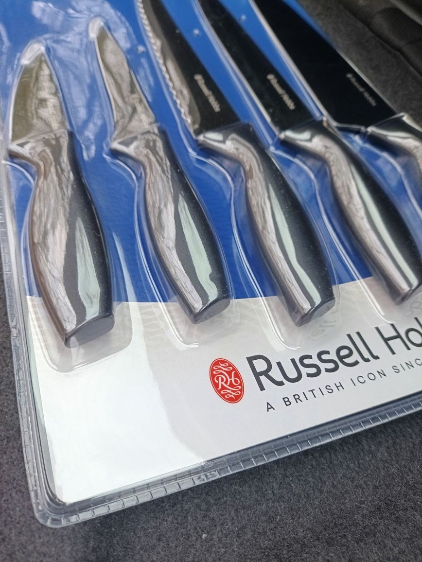 Nowy 5 elementowy zestaw noży Russell Hobbs Diamondstone 

W zestawie: