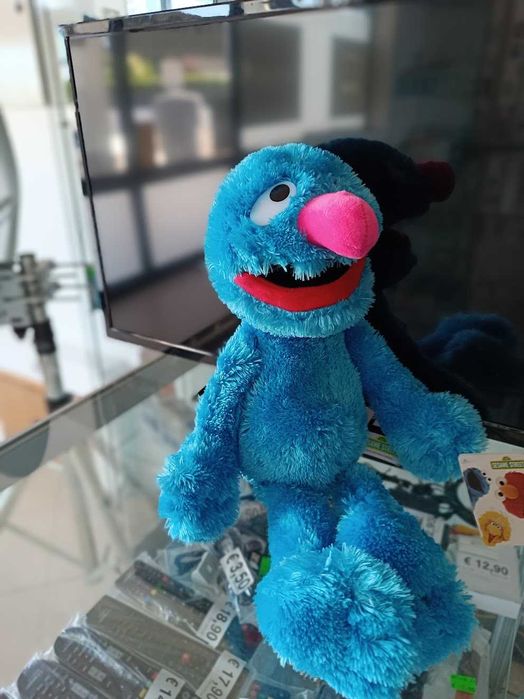 Novidade:Peluche Rua Sésamo Gualter 42cm