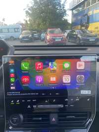 Toyota bz4x Apple CarPlay и Android Auto