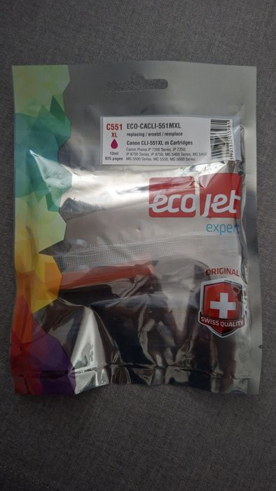 Tusz do drukarki  C551 XL (ECO-CACLI-551MXL) kolo magenta Canon