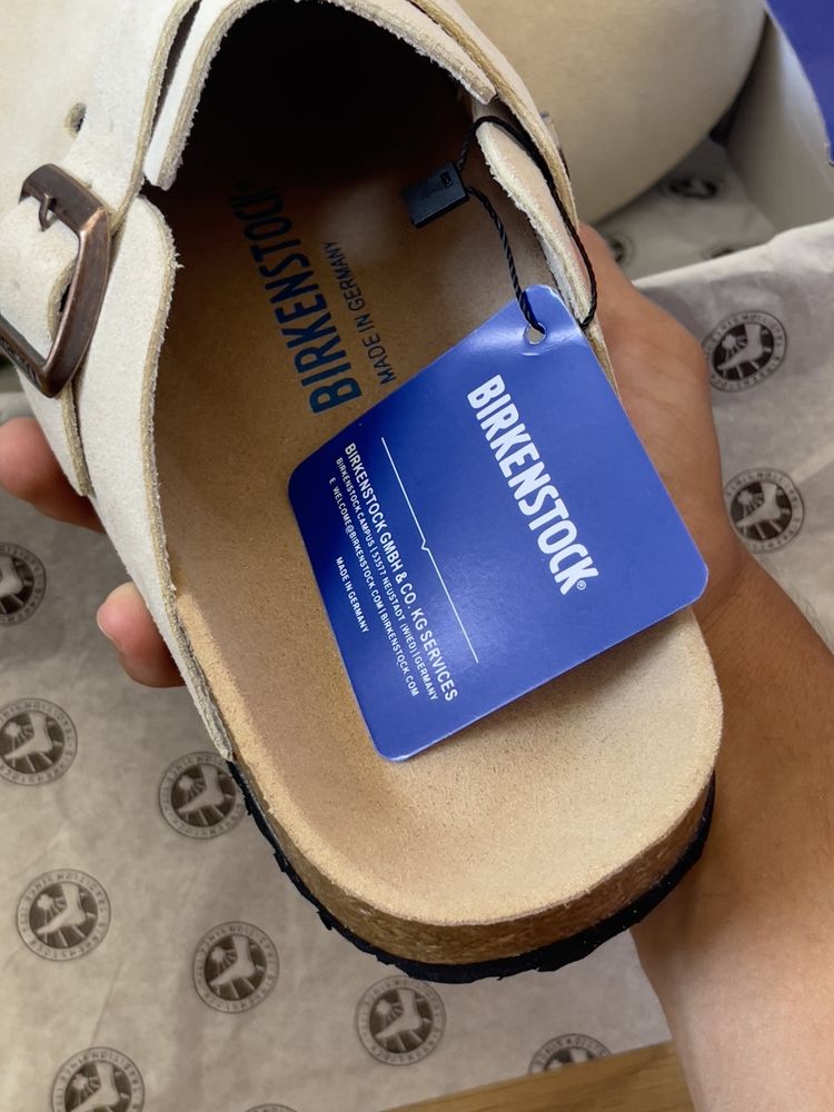Birkenstock Boston Beige