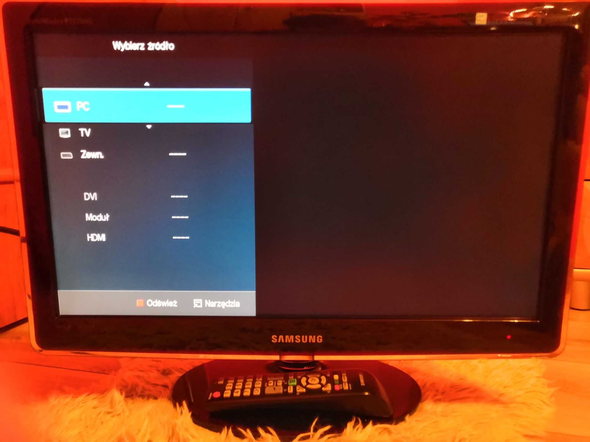 Samsung P2270HD monitor + TV stan idealny