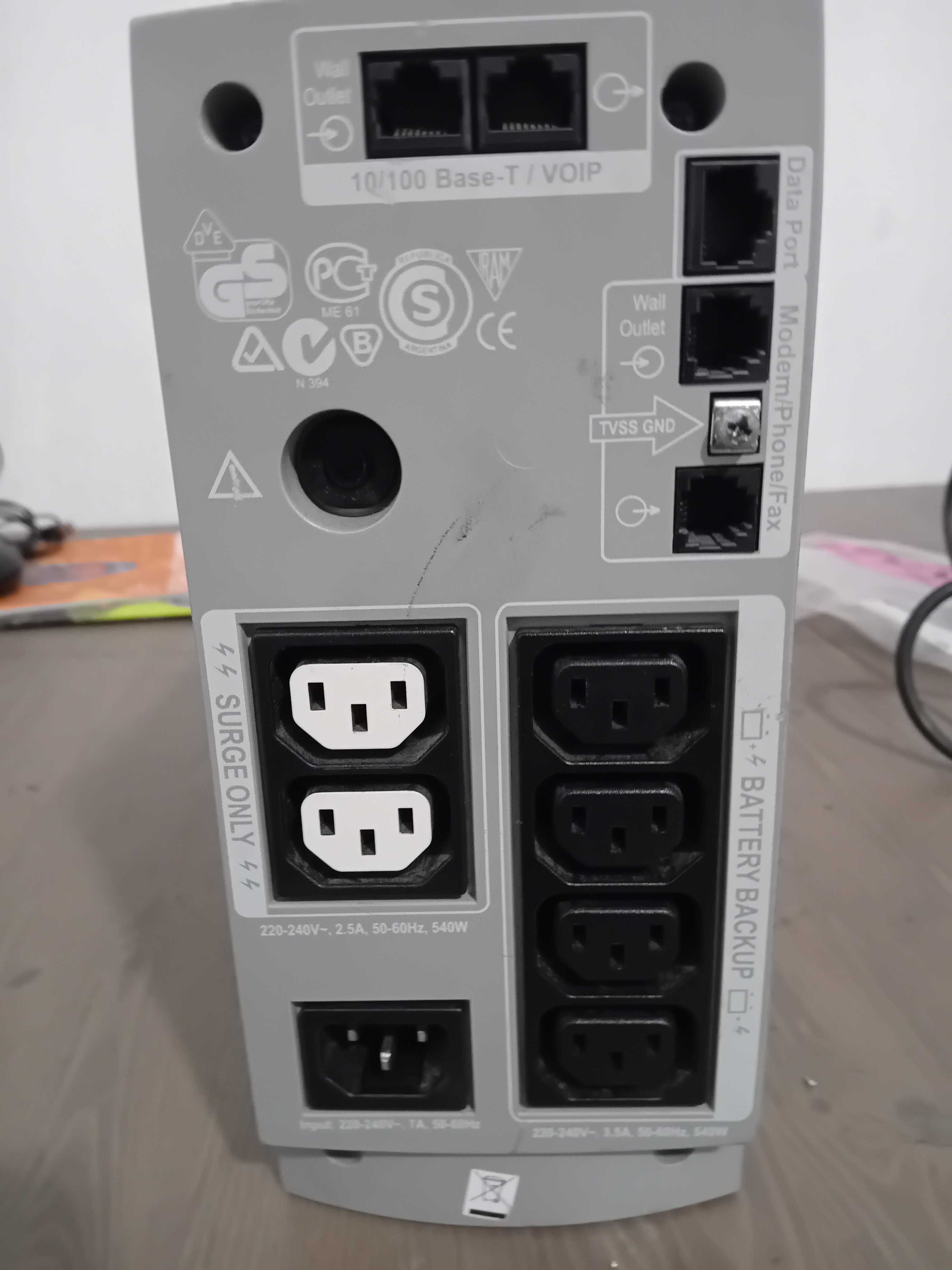 UPS APC BACK-UPS RS 800 como nova