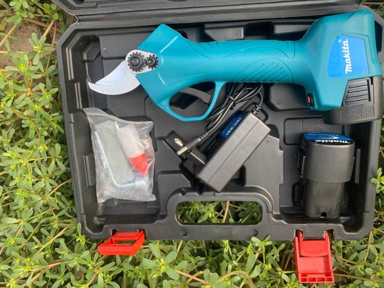 Акумуляторний секатор Makita 265 24 В садові ножиці  елекросікач