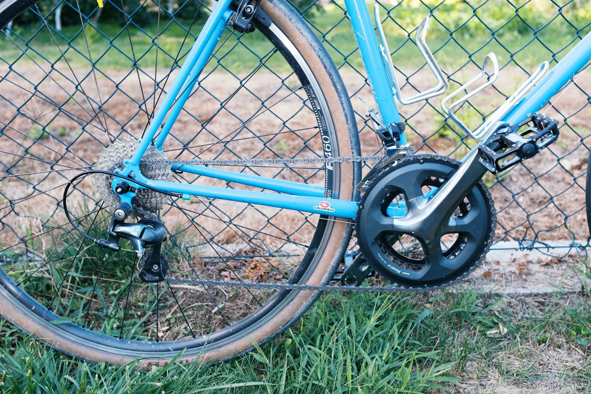 Rower szosa gravel columbus stal cro-mo