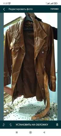 Кожаный пиджак (натуральная кожа) женский