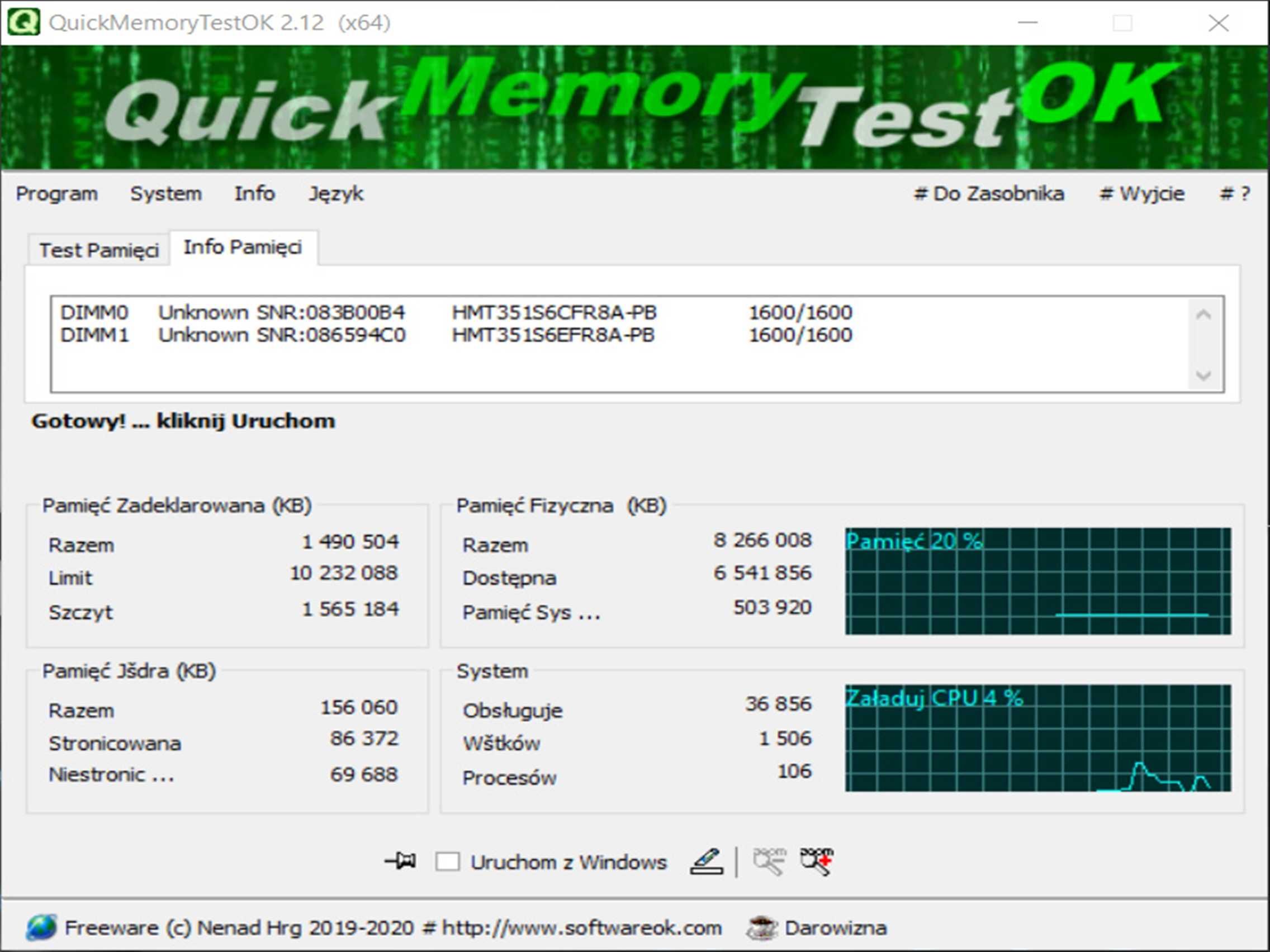 DDR3 8GB HyniX 12800 L