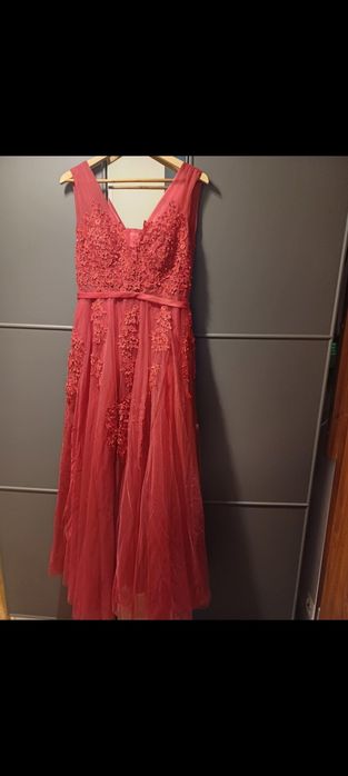 Suknia balowa Sylwester Bal Studniówka Wesele L 40