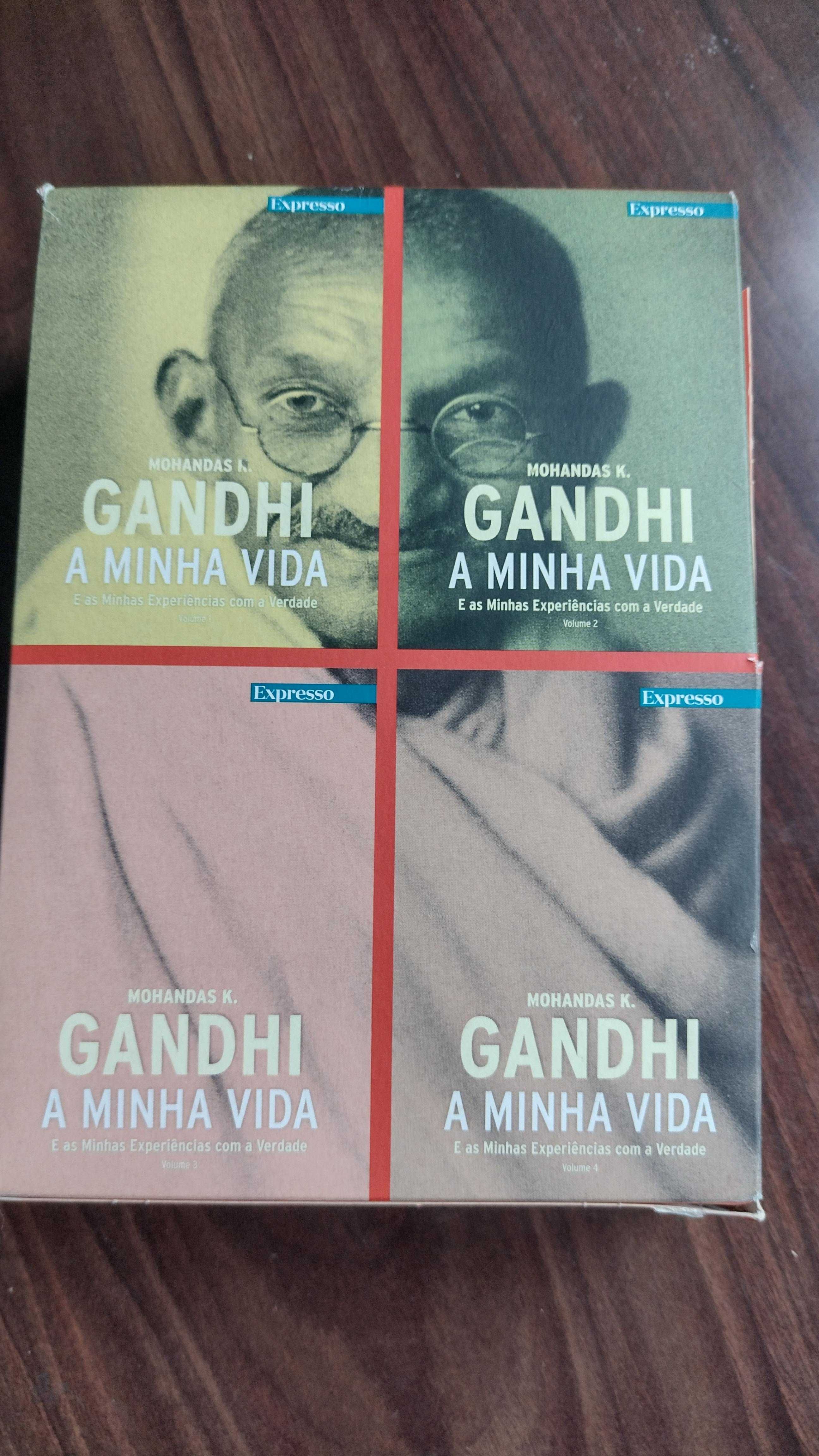 Várias coleções de livros de bolso, Camilo, Gandhi, História Portugal