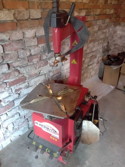 Zestaw wulkanizacji montażownica + wyważarka 230V