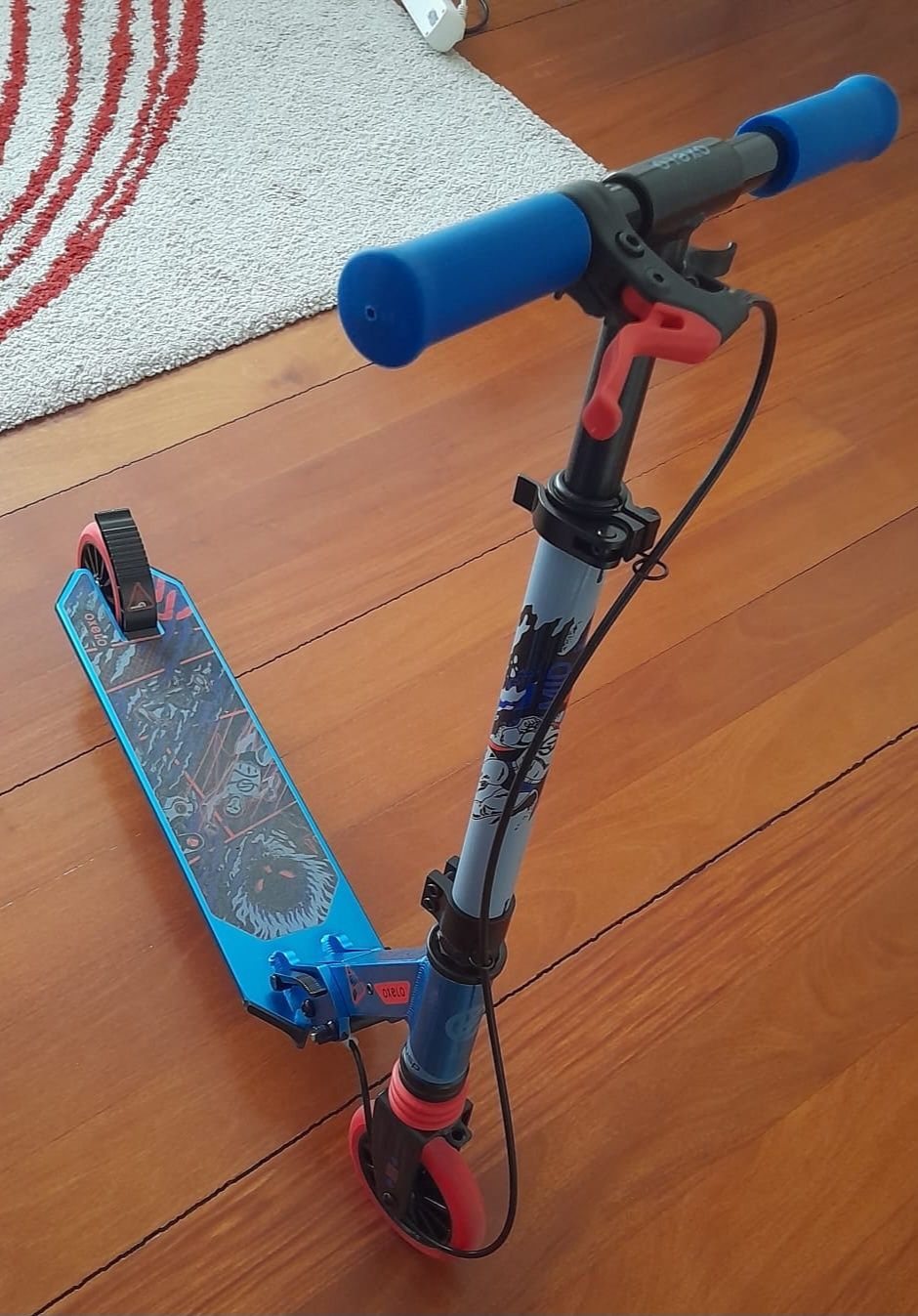 Trotinete de Criança Mid 5 Cinza/Verde