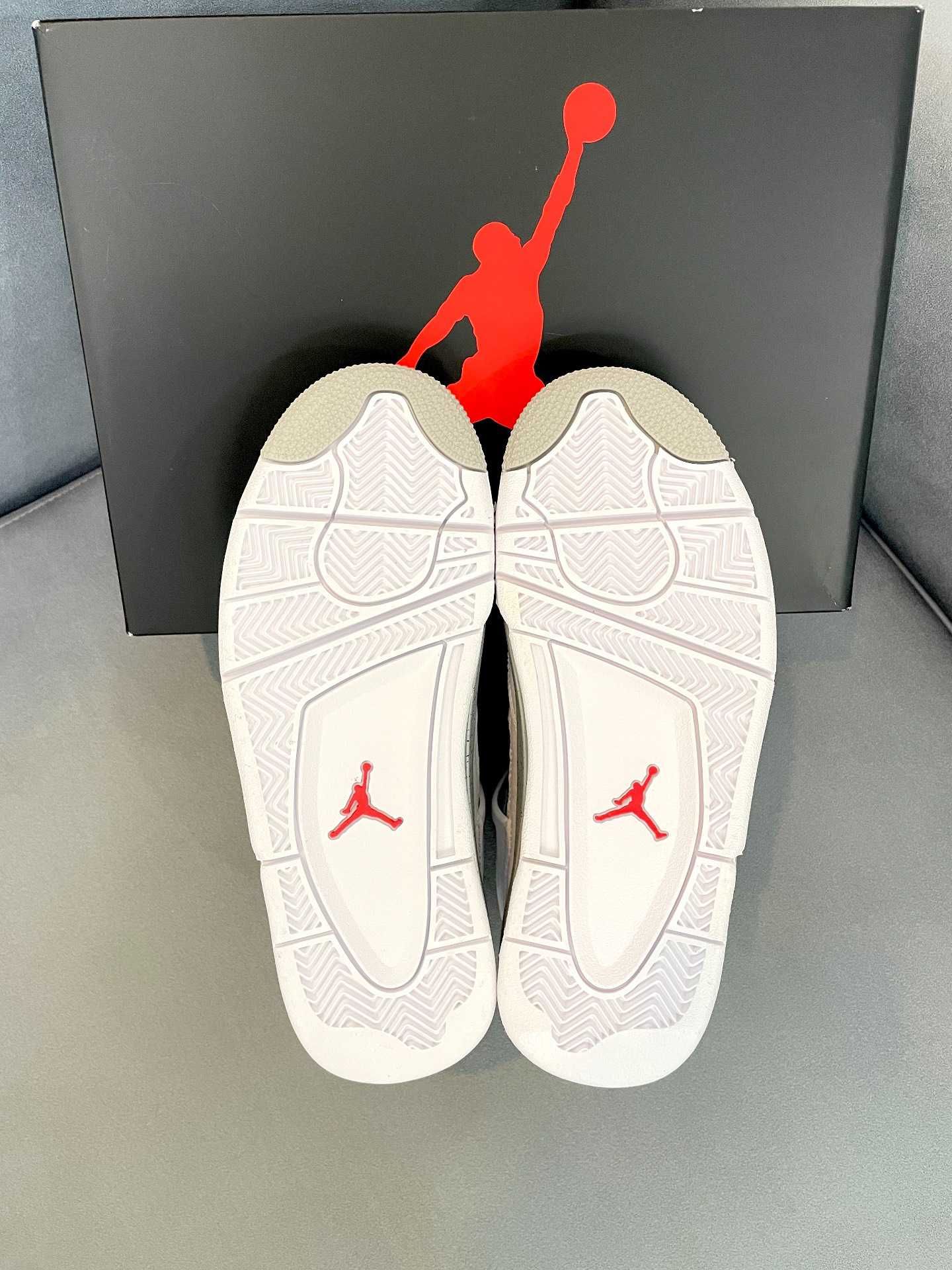 Jordan 4 Retro Białe Oreo Buty codzienne nowe z metką R.41