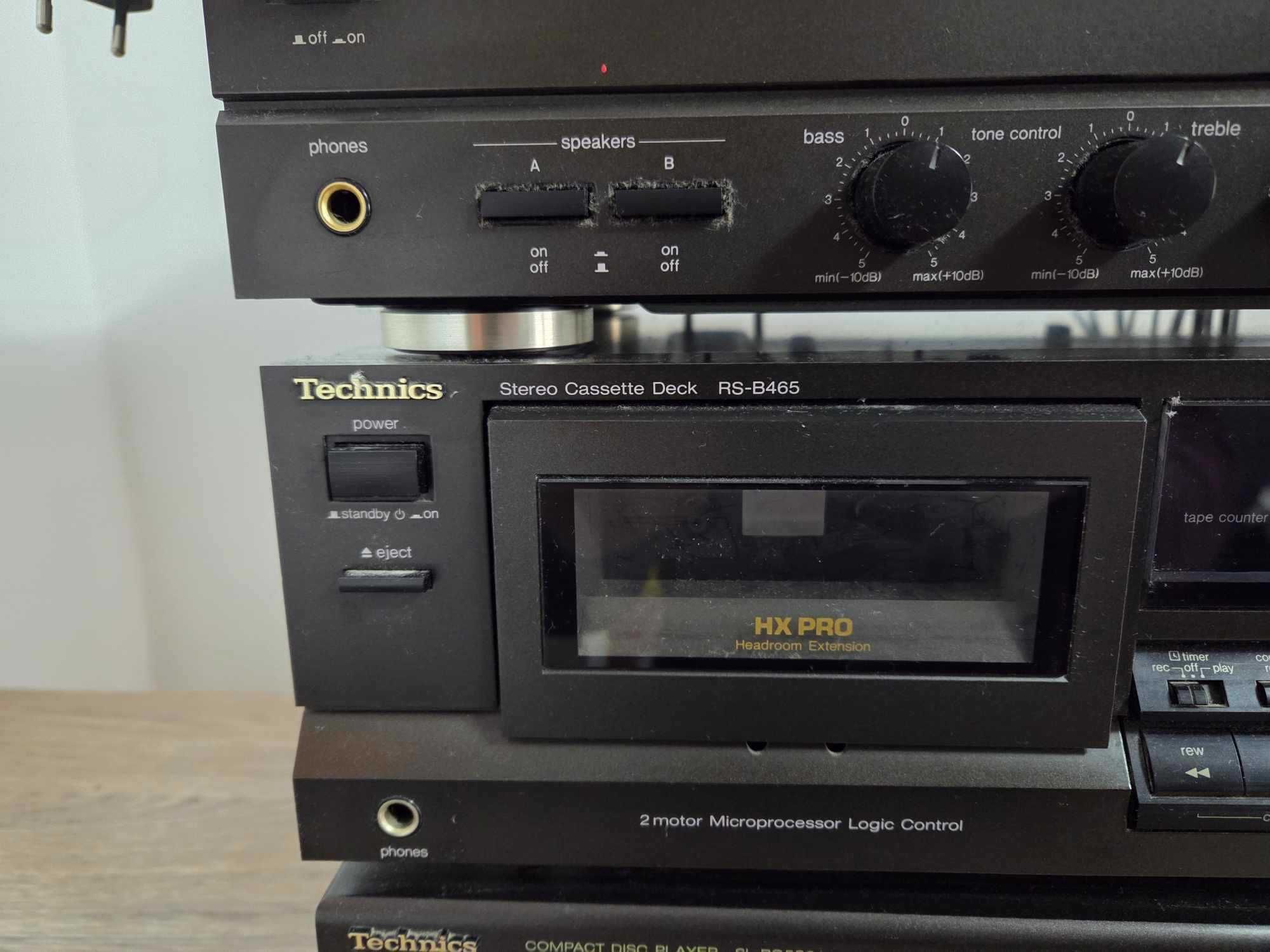 Technics wzmacniacz equalizer RS-B665 SU-610 SH-GE90 SL-PG580A