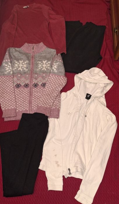 Пакет вещей бу 7-9р.