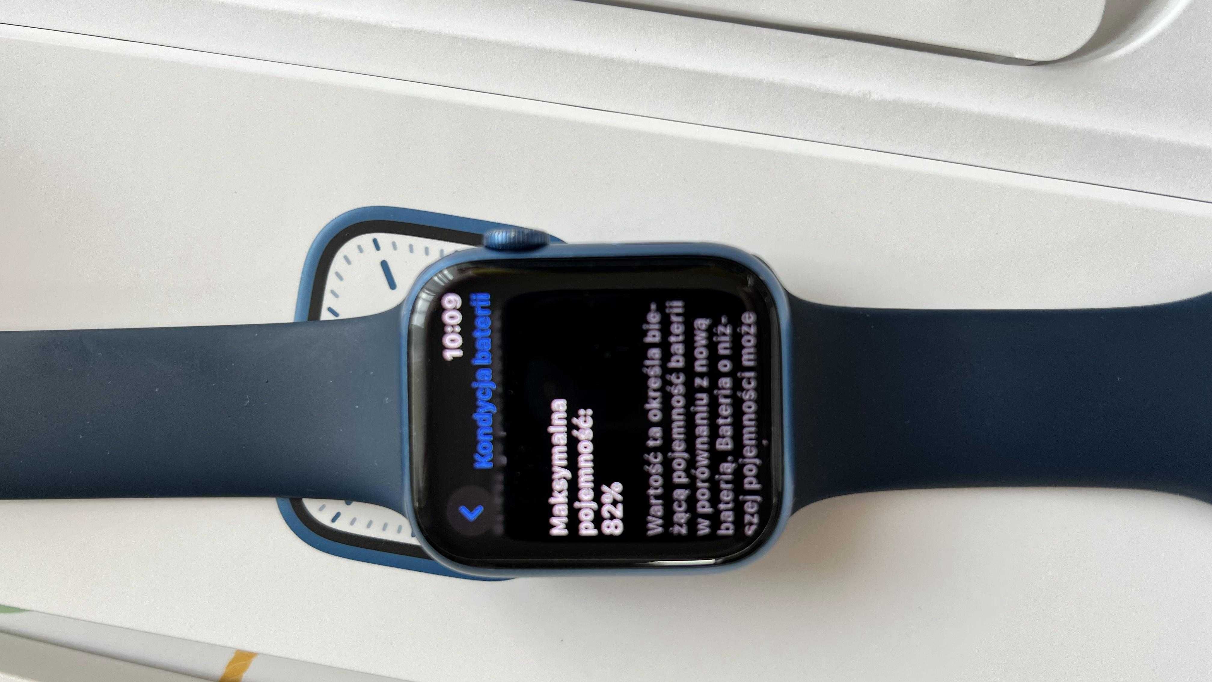 Apple Watch 7 Blue 45 mm - Cellular + GPS + WiFi