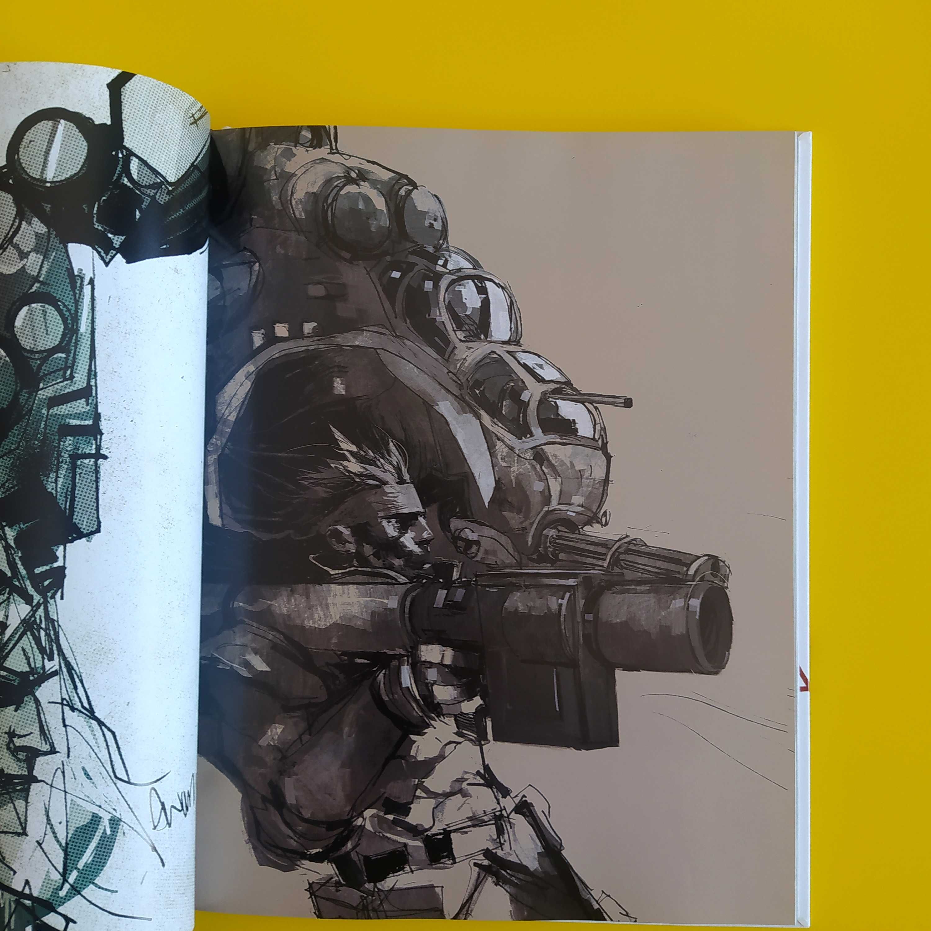 Livro Ashley Wood’s Art Of Metal Gear Solid