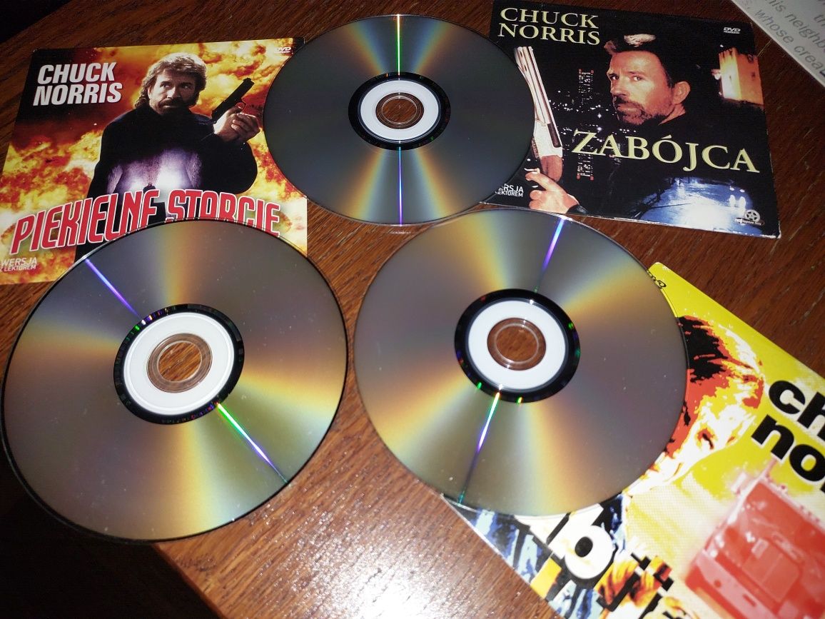 DVD Film Zabijaka Noris Chuck Norris Zabójca Piekielne starcie 3szt=28