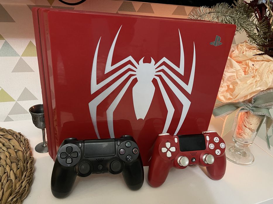 Playstation 4 pro 1 tb limited spider man edition