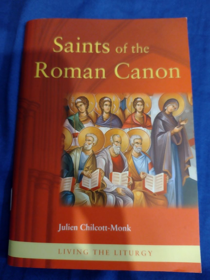 Książka mała o świętych wersja angielska, Saints of the Roman canon.