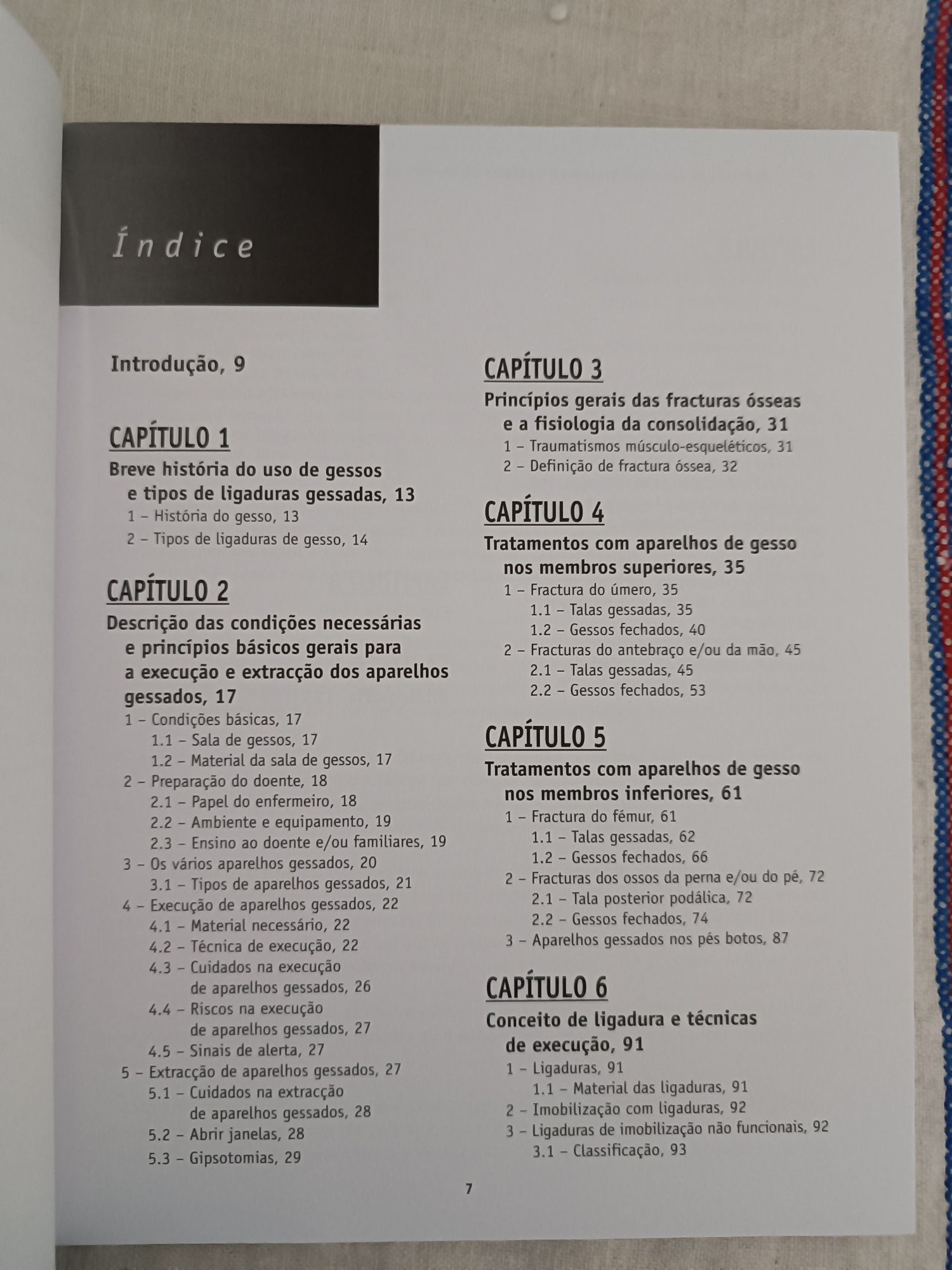 Livro "Execução de Aparelhos Gessados e Ligaduras de Imobilização"