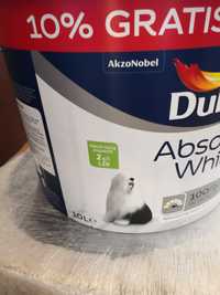 Biała Farba dulux Absolute White 10L