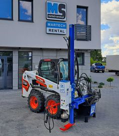 Kafar hydrauliczny MSK20 SKID STEER PRO miniładowarka fotowoltaika