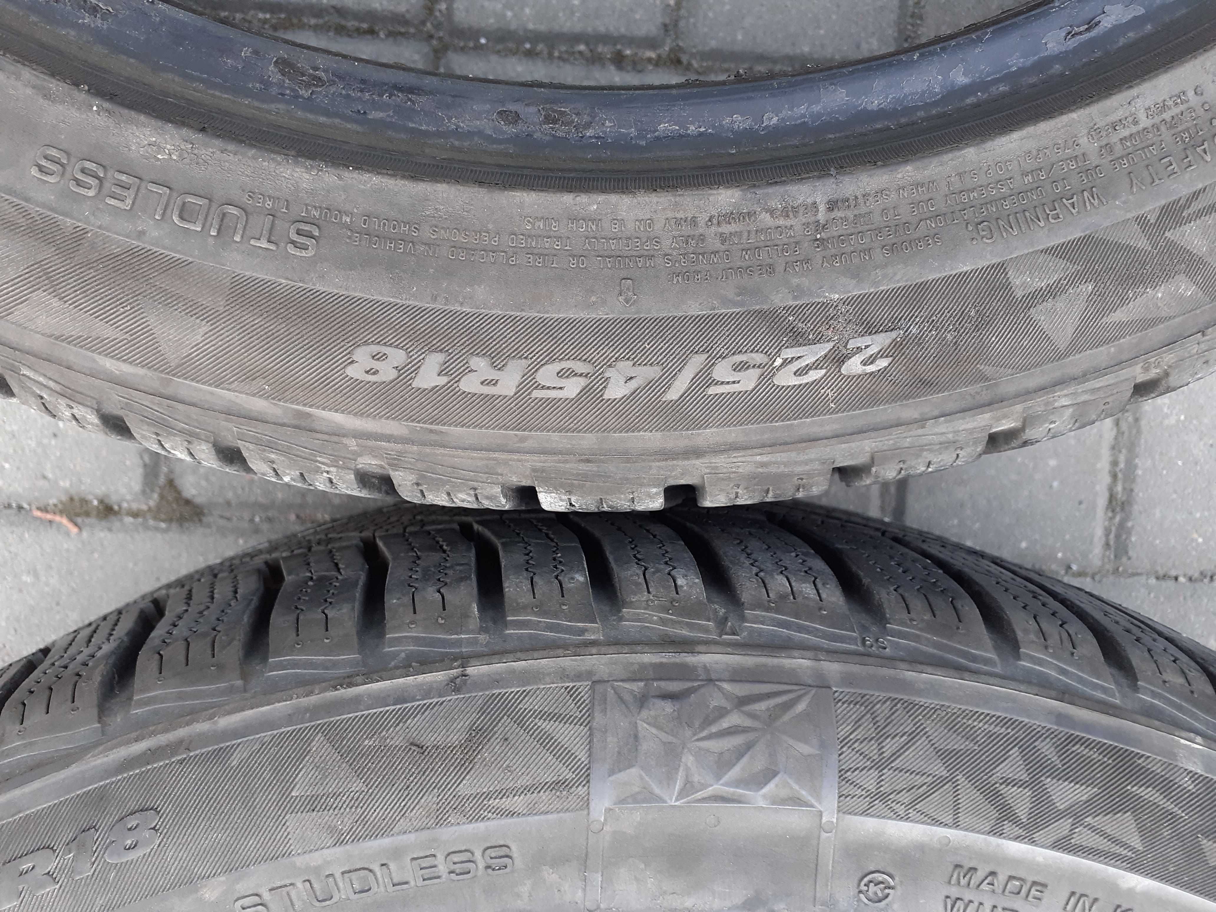 Sprzedam komplet opon zimowych Nexen Winguard Sport 2