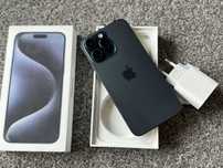 iPhone 15 Pro Max 512GB TITANIUM BLUE Tytan Niebieski Bateria98%+SZKŁO