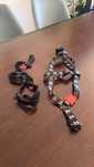 Conjunto de 2 peitorais para cães ou gatos de pequeno porte
