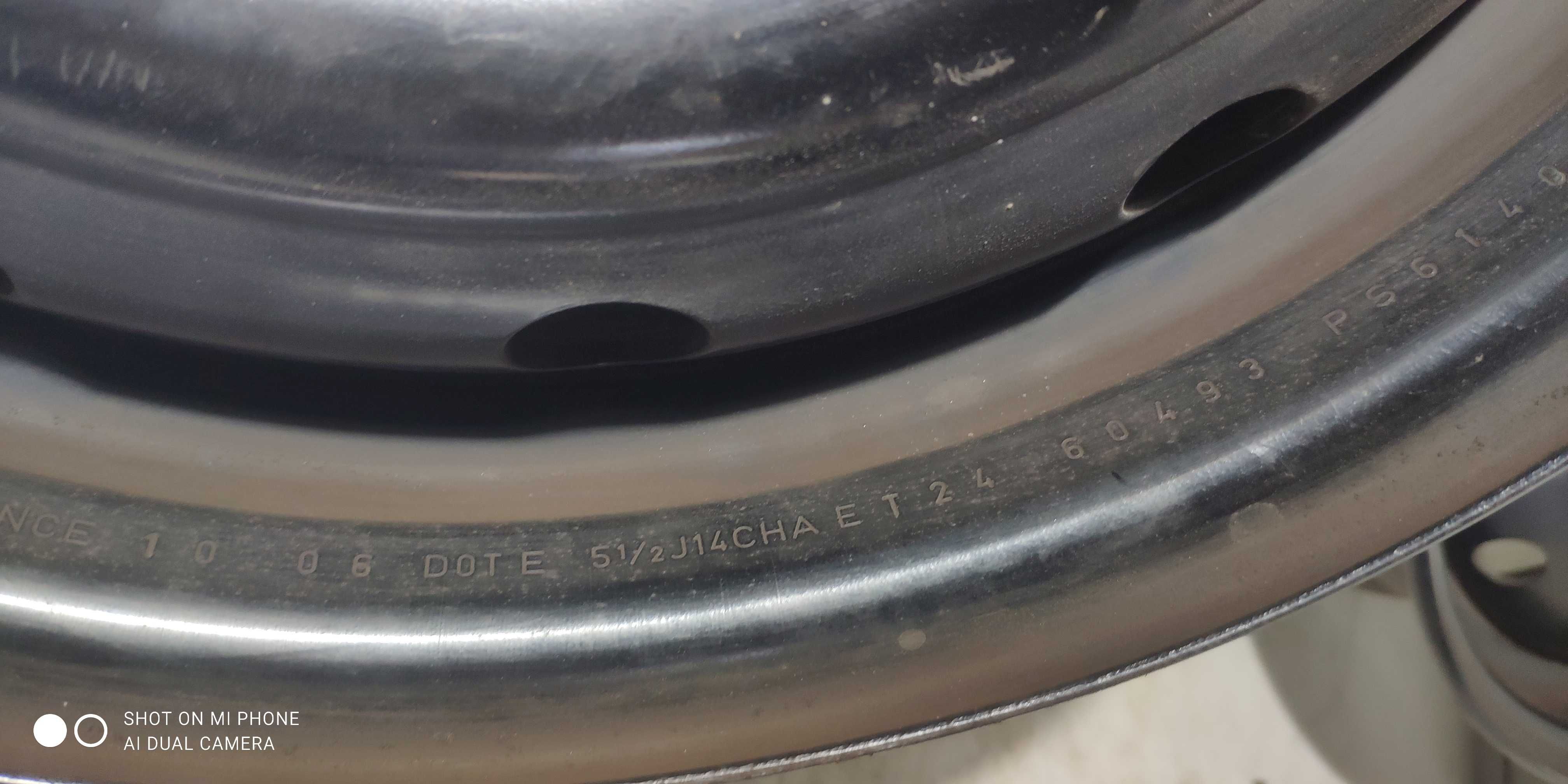 Felgi 4x108 PEUGEOT 5,5Jx14H2 ET24 komplet 4szt 2szt berlingo partner