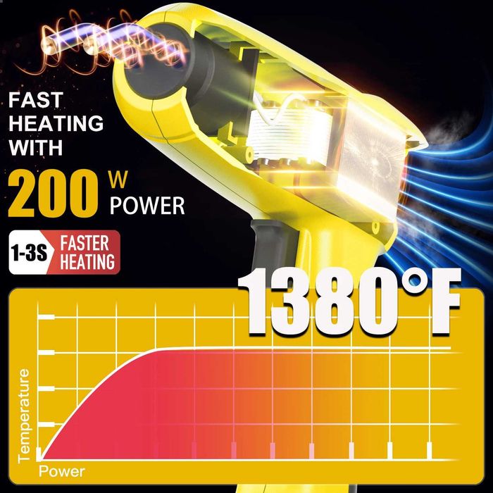 *NOVA* Máquina de soldar plásticos profissional +200 Grampos