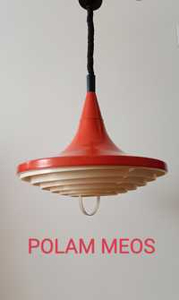 Lampa PRL, POLAM - UFO-vintage, retro,new look, space age , retro