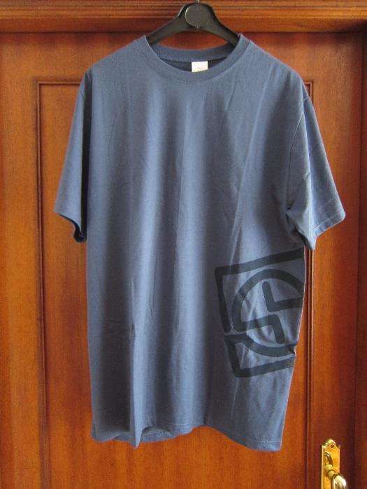 T-Shirt Azul da Sistavac NOVA Tam XL