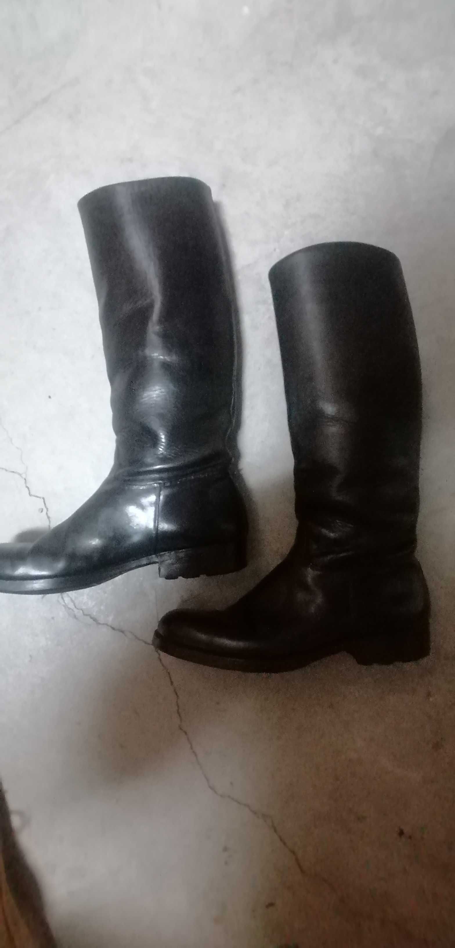 Botas de montar a cavalo