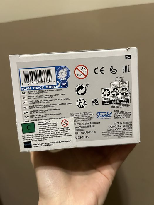 Pudełko po Funko Pop Paladin Mike Tiny Tina's Wonderlands nr 861