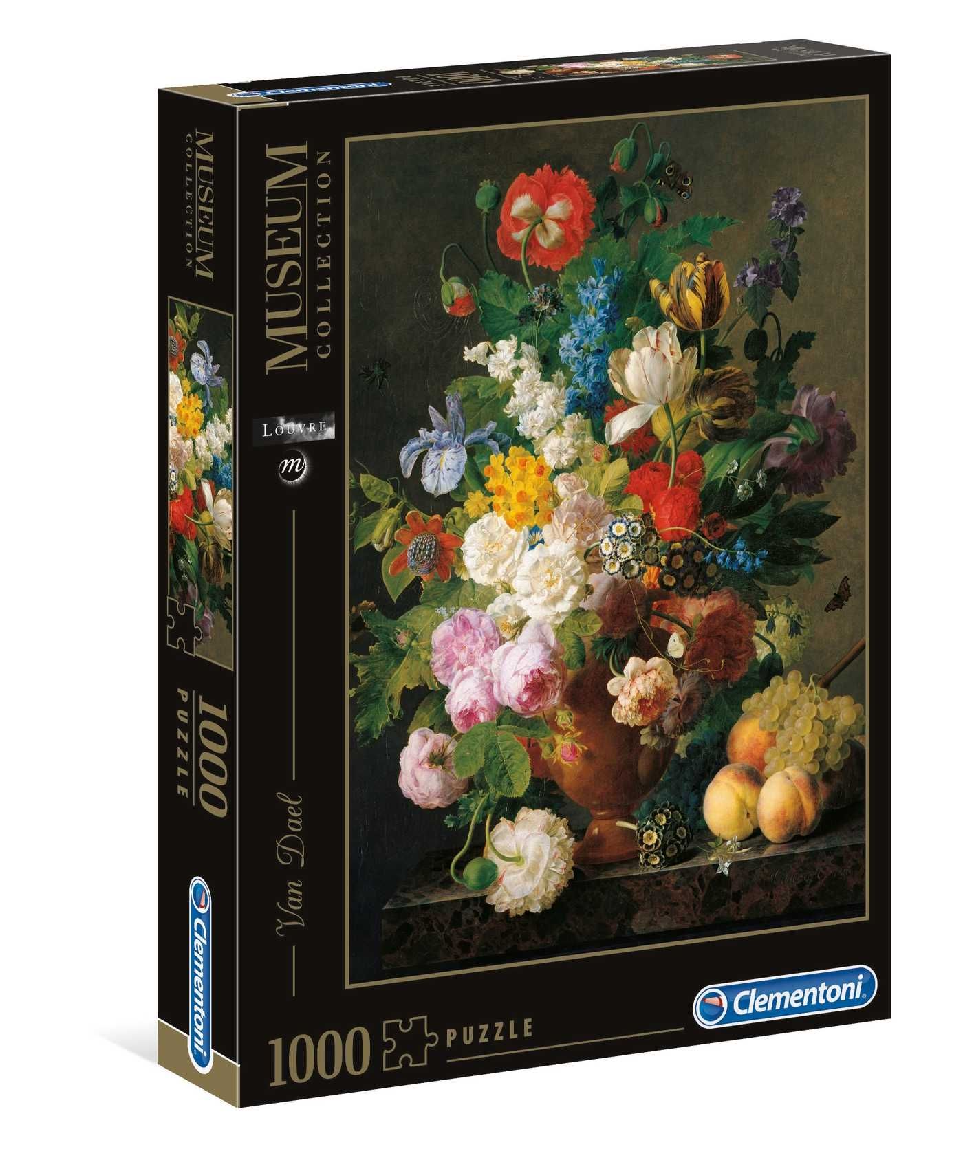 31415 PUZZLE 1000 elementów MUSEUM VAN DAEL wazon kwiatów