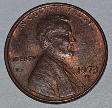Moneta 1 cent 1973 D (USA).
