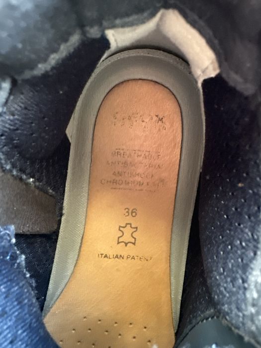 Ботінки Geox 36 нат шкіра