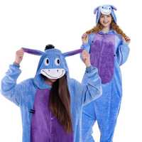 Piżama Onesie Kigurumi Kostium Przebranie Kłapouchy M: 155-165cm