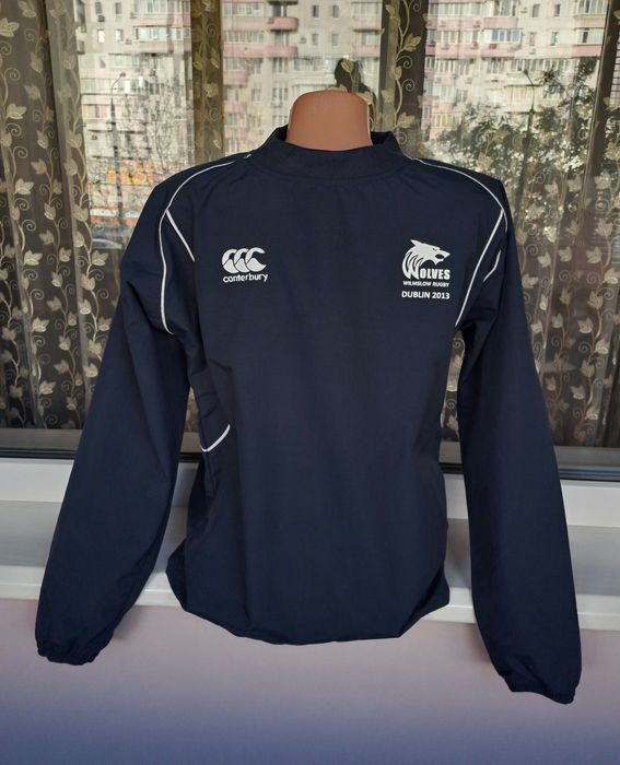 152-158 см футбольна спортивна кофта вітровка