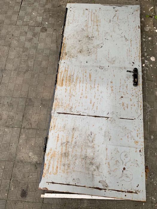 Металлическая  дверь