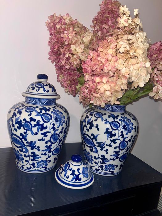 Ceramiczna amfora, waza dekoracyjna  wym 26 x 16 -  1 szt.