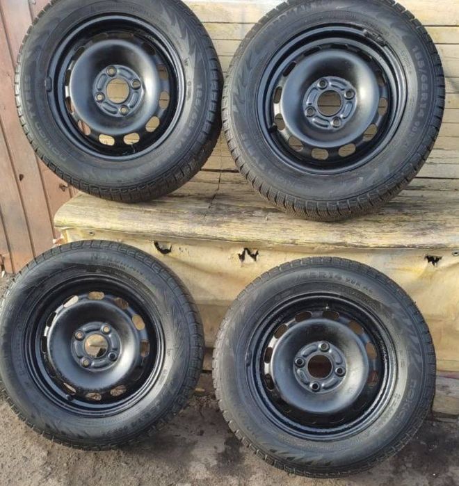 Колеса R14 на Ford Fiesta, гума зимова Nokian 185/65