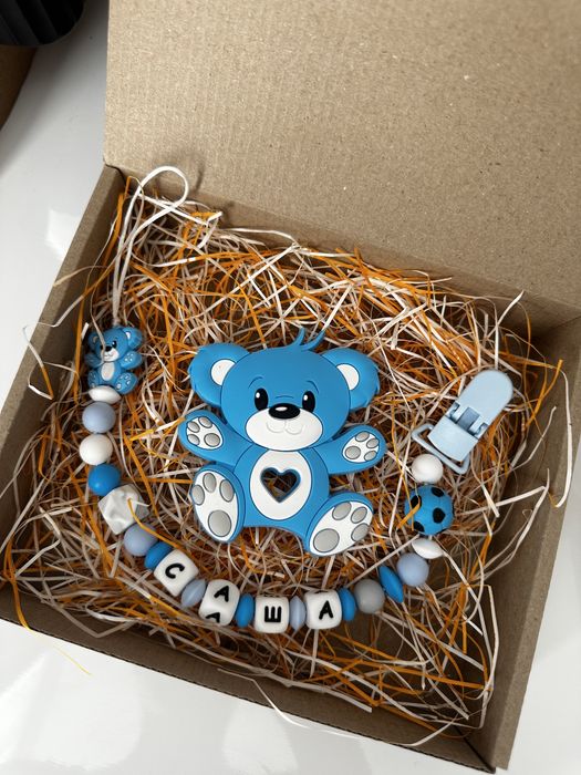 Іменні тримачі для гризунця, для соски, пустушки