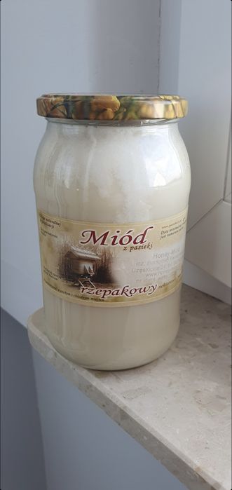 Miód rzepakowy 4x1.2kg